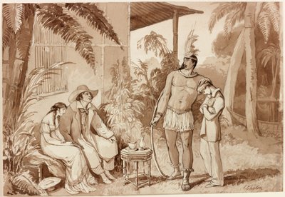 Chalon Sketching Society Compositie, 1810 door Alfred Edward Chalon